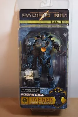 Buy NECA PACIFIC RIM JAEGER Gipsy Danger Anchorage Attack Battle Damage 7  Figure • 40£