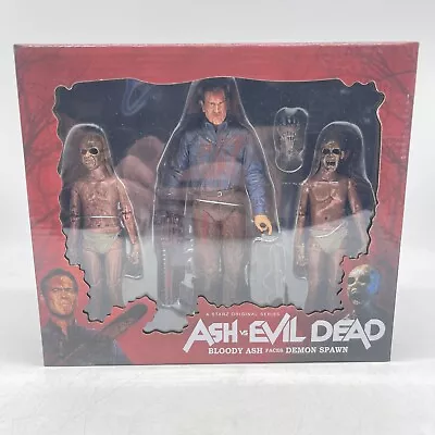 Buy Ash Vs The Evil Dead Ash Vs Demon Spawn 7  Scale Action Figure Set Neca • 119.99£