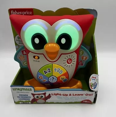 Buy Fisher-Price Linkimals Light-Up & Learn Owl Toy *Damaged Packaging* • 29.99£