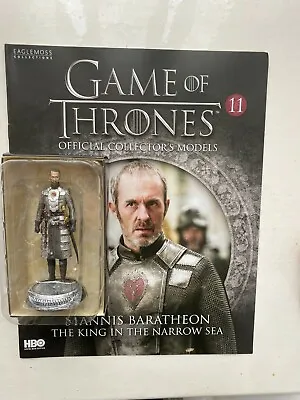 Buy Game Of Thrones Issue 11 Stannis Baratheon Eaglemoss Figure Collector's Model • 11.99£