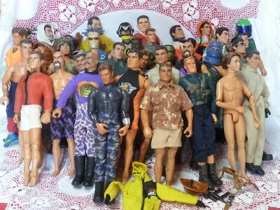 Buy VINTAGE JOB LOT ACTION MAN FIGURES BUNDLE TOTAL 36 COLLECTORS TOYS HASBRO 1990's • 59.99£