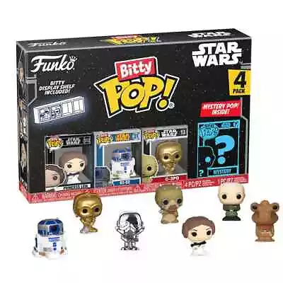 Buy Funko Bitty POP! Princess Leia Star Wars 4-pack Vinyl Figures New • 14.99£