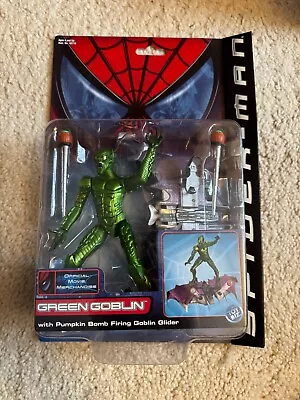 Buy Brand New 2002 Spiderman ' GREEN GOBLIN ' Collectable Action Figure Rare • 89.96£