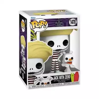 Buy PREORDER #1470 Jack With Zero (Beach) The Nightmare Before Christmas Funko POP • 27.99£