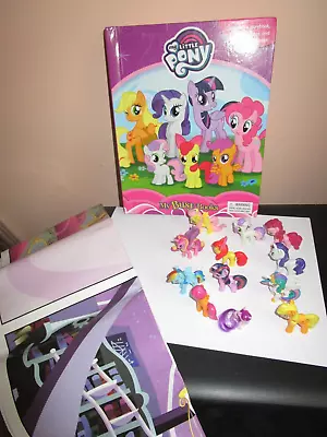 Buy My Little Pony Busy Books Pony Figures & Playmat Hasbro 2016 • 5.99£