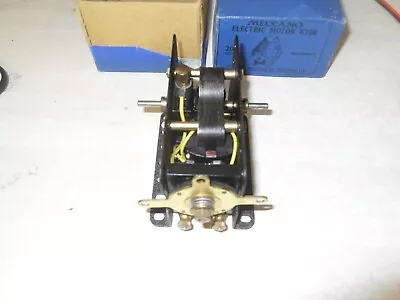 Buy Meccano E20R 20 Volt  Motor Tested And Working With Box & Instructions • 45£