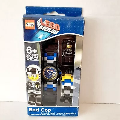 Buy GENUINE Lego Movie Bad Cop Children's Quartz Watch + Figure • 18£