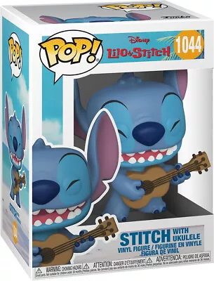 Buy Disney Lilo And & Stitch - Stitch With Ukulele 1044 - Funko Pop! - Vinyl Figure • 12.66£