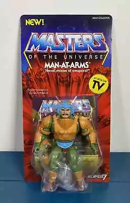 Buy He-Man Masters Of The Universe Filmation Man-At-Arms MOTU Super7 MOSC • 34.95£