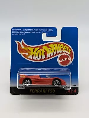 Buy Hot Wheels Red Ferrari F50 Convertible Lace Wheel - European Short Card • 149.99£