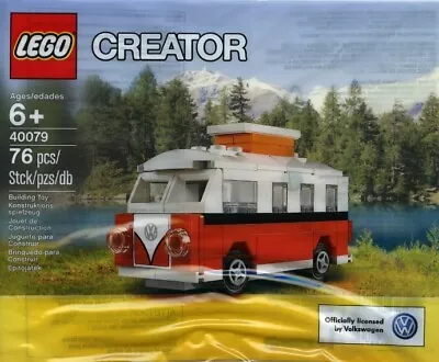 Buy LEGO Creato Poly Bag 40079 Mini VW T1 Camper Van • 29.95£