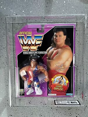 Buy Wwf Hasbro Moc Scott Steiner Series 9 Ukg85  Graded Wrestling Figure WWE AFA 90s • 425£