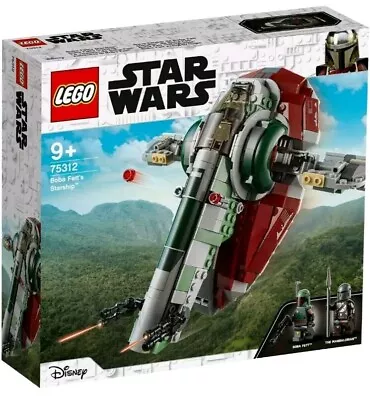 Buy RETIRED LEGO 75312 - Star Wars Boba Fett's Starship BRAND NEW & Sealed- Great 🎁 • 44.95£