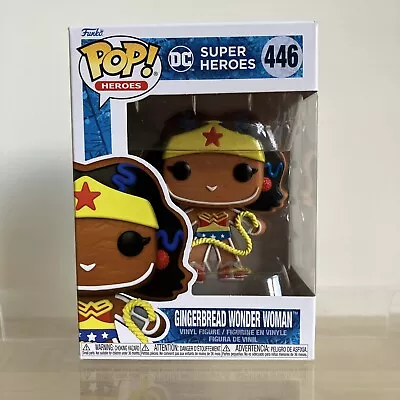 Buy Funko POP! Heroes: DC Holiday - Gingerbread Wonder Woman #446 - DC Comics • 9.99£