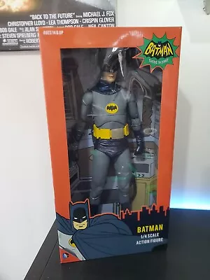 Buy Batman NECA 1/4 Scale Action Figure 1966 TV Series Adam West • 132.99£