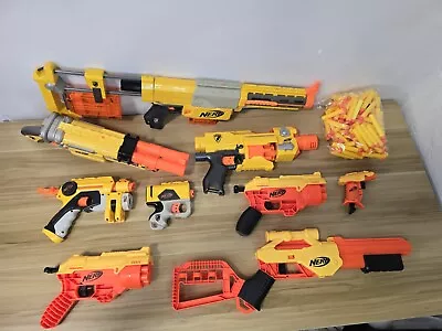 Buy Nerf Gun Bundle Recon Rifle Barricade Reflex Barrel Break Pistols Ect + Bullets  • 34.99£