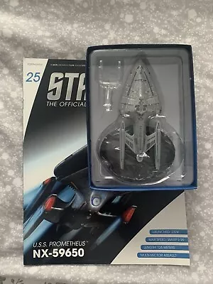 Buy Eaglemoss #25 Star Trek USS Prometheus NX-59650 +magazine • 22.97£