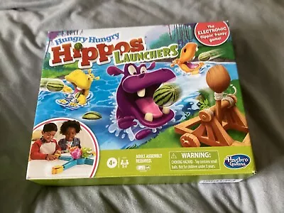 Buy Hungry Hippos Launchers The Electronic Flippin Frenzy Game - BNIB • 12.99£