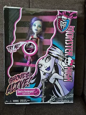 Buy Monster High Doll Spectra Vondergeist Ghouls Alive • 50.58£