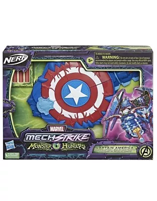 Buy Marvel Avengers Mech Strike Monster Hunters Captain America Monster Blast Shield • 17.40£
