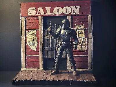 Buy Wooden Saloon Diorama Action Figure 1:12 Scale 6 Inch Marvel Legends Neca • 9.99£