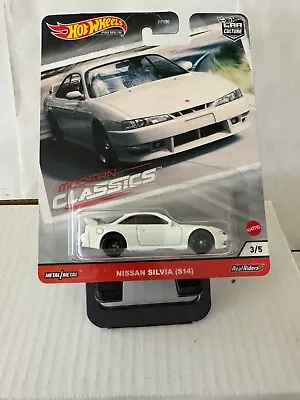 Buy Hot Wheels Premium Modern Classics Nissan Silvia S14 Real Riders 3/5 C22 • 19.01£