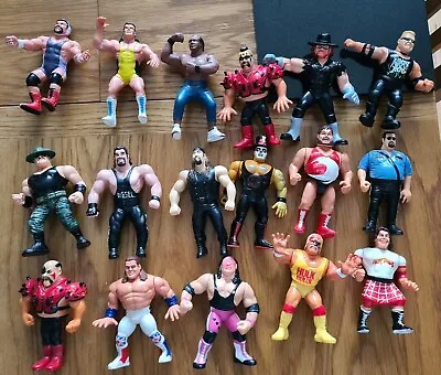 Buy WWF Hasbro Figures Bundle WCW Titan Sports 90s Wrestling • 12.11£