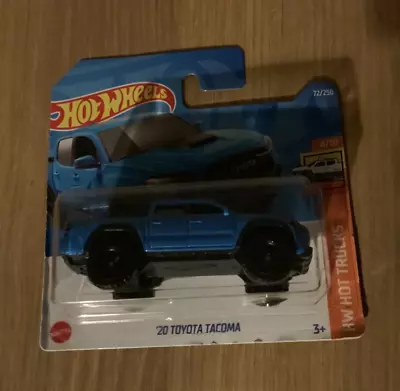 Buy Hot Wheels 2022 '20 Toyota Tacoma *72/250 HW Trucks *4/10 HCT18 New Short • 2.50£