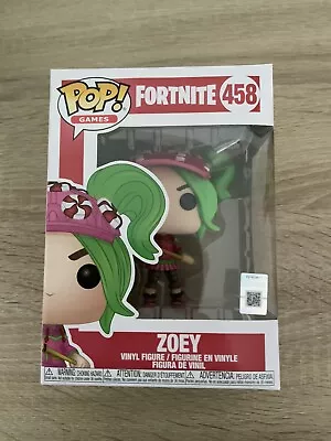 Buy Fortnite Zoey Pop! Vinyl Figure - New 458  • 6£