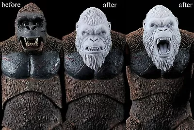 Buy NECA King Kong Upgrade Kits Turning Into Legendary Monsterverse Kong NOT SHM • 6.99£