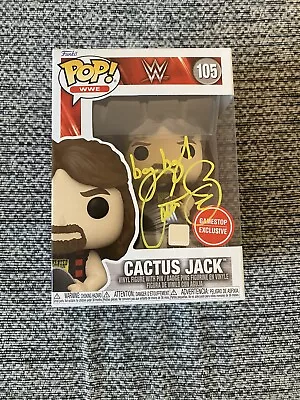 Buy Cactus Jack Signed Wwe Pop Funko 105 JSA • 84.99£