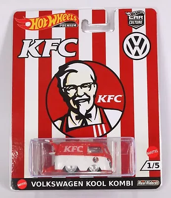 Buy KFC Volkswagen Kool Kombi Custom Hot Wheels On Custom Card • 60£