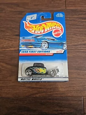 Buy Hot Wheels 32 Ford 1998 First Editions Vintage No #636 ERROR Engine Is Out! • 9.99£