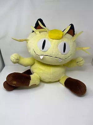 Buy Meowth Jumbo Pokemon Plush Soft Toy 15” 1998-1999 Hasbro Collectible • 10£