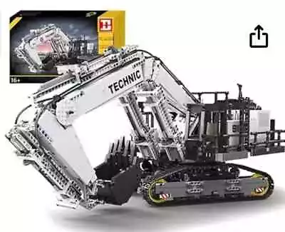 Buy TechnicS Excavator Building Set For Liebherr R 9150, 4342PCS 2.4Ghz/APP • 150£