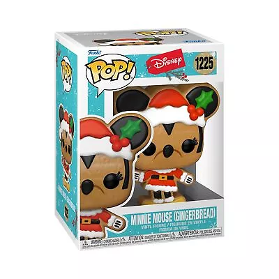 Buy Funko POP! Disney: Holiday - Minnie Mouse - Gingerbread - Collectable Vinyl Figu • 15.56£
