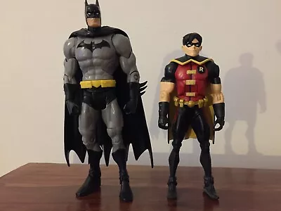 Buy DC Universe  Batman And  Robin Action Figures Justice League Mattel Dark Knight • 15£