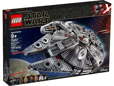 Buy LEGO 75257 MILLENIUM FALCON Star Wars Brand New Sealed • 140£
