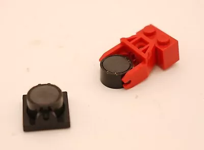 Buy LEGO Space Classic M-Tron Magnetic Holder Pair 2607 Red • 7.07£