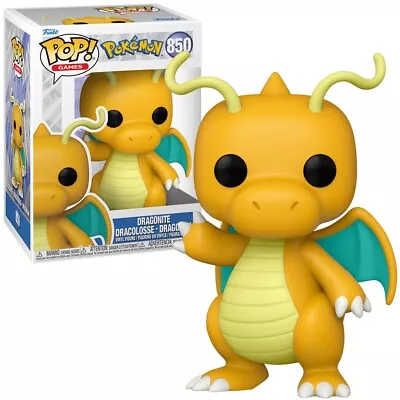 Buy Funko POP! Pokemon Dragonite #850 Games Vinyl Figure New • 15.99£