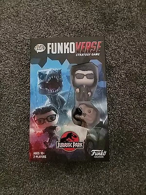 Buy Funko POP FUNKOVERSE Strategy Game : Jurassic Park [Includes 2 POP Figures] • 15£