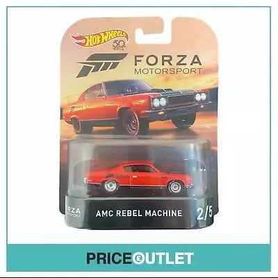 Buy Hot Wheels Forza Motorsport - AMC Rebel Machine (Red) - Damaged Box • 25.99£