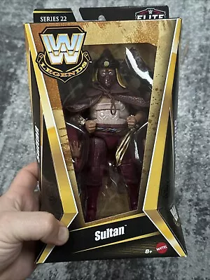 Buy WWF / WWE Sultan Legends Series 22 Elite New Sealed Action Figure Plus Protector • 32.95£