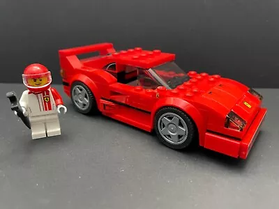 Buy Lego 75890 Speed Of Champions Ferrari F40 With Extras, Box & Instructions • 15£