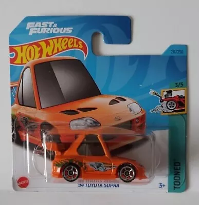 Buy Hot Wheels Tooned Supra Fast And Furious • 7.40£