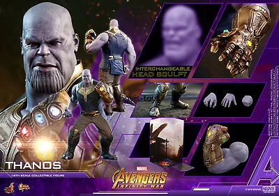 Buy New Hot Toys MMS479 Avengers: Infinity War– Thanos 1/6 Scale Collector's Figure • 238.19£