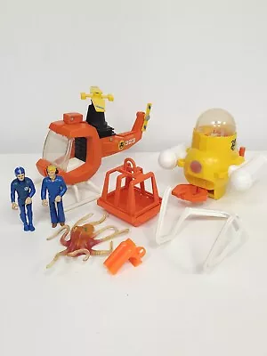 Buy Vintage Fisher Price Adventure People Aero-Marine Search Team #323 + Figures • 29.99£