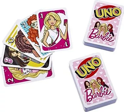 Buy UNO Barbie Uncard Game New Character License Barbie • 51.47£