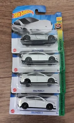 Buy HOT WHEELS 2023 037/250 TESLA MODEL Y And Roadstar X 4 • 18.99£