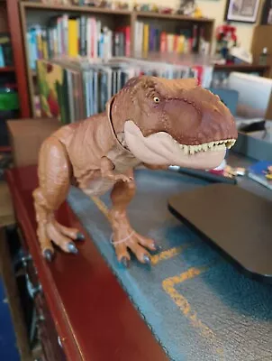 Buy 🦖 9  Jurassic World T-REX Chomping Jaws Action Figure Dinosaur Hasbro JW 2015 • 7.93£
